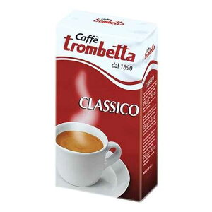 Trombetta �҂����R�[�q�[ Gusto Classico�A8.5 �I���X (20 �p�b�N) CAFFE TROMBETTA DAL 1890 Trombetta Grinded Coffee Gusto Classico, 8.5 Ounce (Pack of 20)