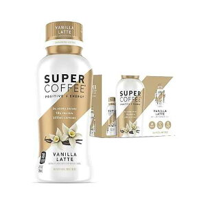 Kitu by Sunniva Super Coffee Sugar-Free Formula, 10g Protein, Keto Approved, Lactose Free, Soy Free, Gluten Free (Pack of 6) (Sugar Free Vanilla)