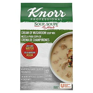 Knorr Professional Soup du Jour Creamy Tomato and Roasted Red Pepper Soup Mix No added MSG, 0g Trans Fat per Serving, Just Add Water (Pack of 4)
