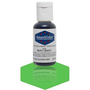 ????? ??? ? ???? ?? ?? 0.75 ??, ?? ?? Americolor Soft Gel Paste Food Color 0.75 Ounce, Mint Green
