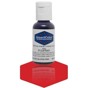 Americolor Soft Gel Paste Food Color, .75-Ounce, Tulip Red