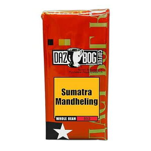 Dazbog Coffee | Sumatra Single Origin | Whole Bean | 11 oz. | Strong, Sweet & Earthy Aroma | Exotic, Heavily-Bodied Blend | Smooth Finish | Vacuum Sealed Freshness
