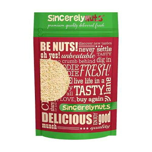 Sincerely Nuts Hulled Sesame Seeds / A Heart Healthy Snack Rich in Fiber, Minerals & Antioxidants / Source of Plant Based Protein / Gluten Free & Kosher, Bulk 3(LB) Bag