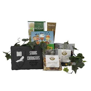 Gift Basket Village: World Class Dad - Book, Plaque, Gourmet Snacks & Treats Gift Set