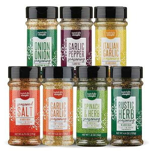 Tastefully Simple Super Seasoning Pack, Garlic Pepper, Onion Onion, Garlic, Spinach and Herb, Italian, Rustic Herb, Seasoned Salt, and More