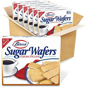 �r�X�R�X �N���[������V���K�[ �E�G�n�[�X�A6 �` 8.5 �I���X�̔� NABISCO Biscos Creme Filled Sugar Wafers, 6 - 8.5 oz Boxes