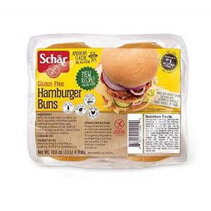 Schar Schar Naturally Gluten-Free hamburger buns, 10.6 Ounce (Pack of 24)