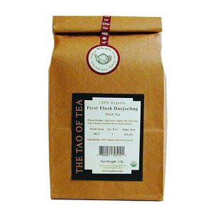 ? ?? ?? ?, ??? ??? ???, 1??? The Tao of Tea, First Flush Darjeeling, 100% Organic Black Tea, 1 Pound
