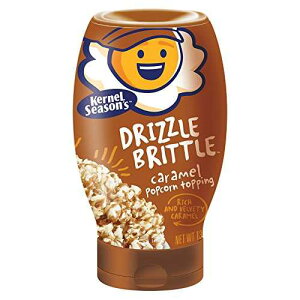 Kernel Season's Drizzle Brittle �|�b�v�R�[�� �g�b�s���O�A�L���������A13.1 �I���X Kernel Season's Drizzle Brittle Popcorn Topping, Caramel, 13.1 Ounce