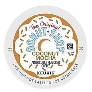 �h�[�i�c�V���b�v �R�R�i�b�c���J K�J�b�v�R�[�q�[ (12K�J�b�v) Donut Shop Classics Donut Shop Coconut Mocha K-Cup Coffee (12 K-Cups)