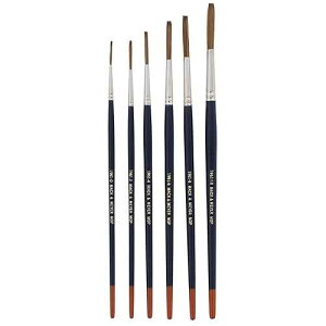 Andrew Mack Brush AM1961-0-10 Series 1961 Mack & Meyer Mop Pinstriping Brushes Sizes 0-10
