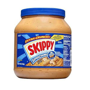 SKIPPY SUPER CHUNK �G�N�X�g���N�����`�s�[�i�b�c�o�^�[�A64�I���X SKIPPY SUPER CHUNK Extra Crunchy Peanut Butter, 64 Ounce
