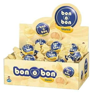 Arcor Bon o Bon White Chocolate Bon Bons, Decadent White Chocolate Truffles with a Creamy Peanut & Wafer Filling, 15g x 30 Bonbons