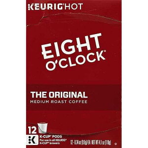 �G�C�g�E�I�N���b�N�E�U�E�I���W�i���E�R�[�q�[�A12�J���b�g Eight O'Clock Coffee Eight O'clock The Original Coffee, 12 ct(Pack of 1)
