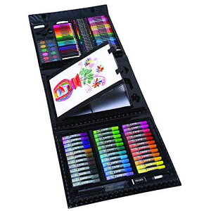 Art 101 �L�b�Y 154 �s�[�X �O�܂�C�[�[�� �A�[�g �Z�b�g Art 101 USA Art 101 Kids 154-Piece Trifold Easel Art Set
