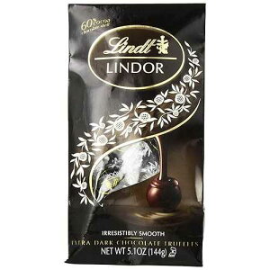 Lindt LINDOR 60% �G�N�X�g�� �_�[�N �`���R���[�g �g�����t�A5.1 �I���X (6 �p�b�N) Lindt LINDOR 60% Extra Dark Chocolate Truffles, 5.1 Ounce (Pack of 6)