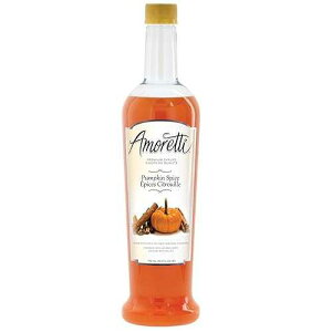 �A�����b�e�B �v���~�A���p���v�L���X�p�C�X�V���b�v 750ml 3�{�p�b�N Amoretti Premium Pumpkin Spice Syrup 750ml 3 Pack