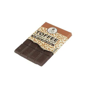 Taza Chocolate Organic Amaze Bar 60% Stone Ground, Toffee Almond Sea Salt, 2.5 Ounce (1 Count), Vegan