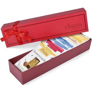 Chuao Chocolatier Chocolate Mini Gift Box / Gourmet Chocolate Assorted Bars European No Preservatives / For Gift Baskets, Christmas, Valentines Day, Gifts for Women, Men, Birthday, Thank You, Care Package (Dark Choco