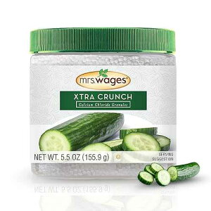 Mrs. Wages �s�N���X�~�b�N�X�A�G�N�X�g���N�����` 5.5 �I���X Mrs. Wages Pickle Mix, Xtra Crunch, Easy-To-Use, Fast Results, Great Taste & Crispness, Ensures Crunchiness, 5.5 oz Jar (Pack of 1)