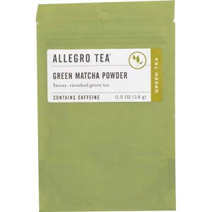 Allegro Tea, Green Matcha Powder, 0.5 oz , Count 1 (Pack of 1)