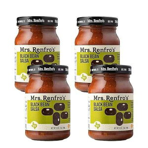 Mrs. Renfro's Mrs. Renfro's Black Bean Salsa - Gluten Free (16-oz. jars, 4-pack)