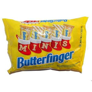 �o�^�[�t�B���K�[ �~�j�o�b�O 10�I���X�A10.5�I���X Butterfinger Minis Bag 10 Oz, 10.5 Oz