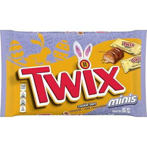 Twix (1 ��) �C�[�X�^�[ �N�b�L�[ �o�[ �L�������� �~���N �`���R���[�g �~�j 10.43 �I���X / 295.7 g 1 �p�b�N������� 10 �� Twix (1 Bag) Easter Cookie Bars Caramel Milk Chocolate Minis 10.43 oz / 295.7 g Approx 10 Serv