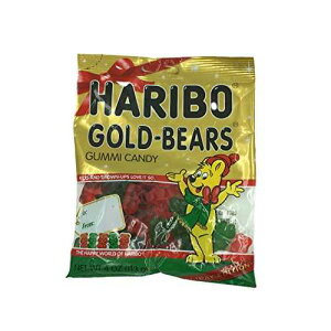 �n���{�[ �N���X�}�X�S�[���h�x�A�A4�I���X Haribo Christmas Gold Bears, 4 oz