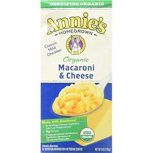 Annie's Homegrown �I�[�K�j�b�N �}�J���j & �`�[�Y - �N���V�b�N - 6 �I���X Annie's Homegrown Organic Macaroni & Cheese - Classic - 6 oz