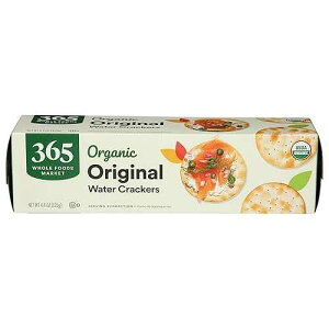 365 by Whole Foods Market Organic Original Water Crackers, 4.4 oz