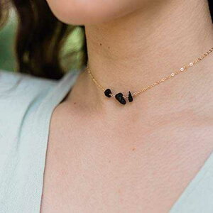 14K �S�[���h�t�B���h�̗n��r�[�Y �`�F�[�� �`���[�J�[ �l�b�N���X - 12 �C���`�̃`�F�[���A2 �C���`�̒��߉\�ȃG�N�X�e���_�[�t�� Luna Tide Lava beaded chain choker necklace in 14k gold fill - 12 chain wit