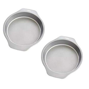 Mrs. Anderson's Baking Cake Pan, 9-Inch, Set of 2, Carbon Steel with Quick-Release Non-Stick Coating