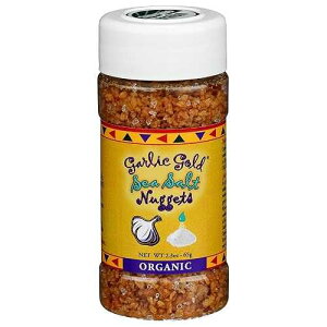 Garlic Gold Toasted Nuggets Organic Garlic Minced Nuggets with Sea Salt, Paleo, Vegan, Keto, Gluten-Free, USDA Certified, (2.3 oz 1 Pack)