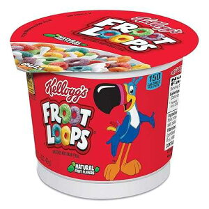 Kelloggs Froot Loops Breakfast Cereal, Single-Serve 1.5oz Cup, 6/Box Kellogg's Kelloggs Froot Loops Breakfast Cereal, Single-Serve 1.5oz Cup, 6/Box