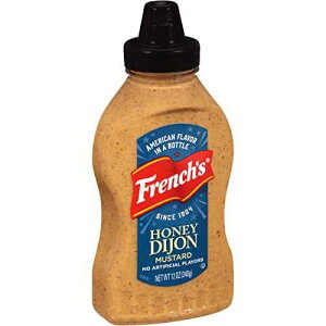 French's Honey Dijon �}�X�^�[�h �X�N�C�[�Y �{�g���A�O���� �}�X�^�[�h�A12 �I���X (12 �p�b�N) French's Honey Dijon Mustard Squeeze Bottle, Gourmet Mustard, 12 Oz (Pack of 12)