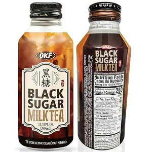 OKF Black Sugar Milk Tea 13.19 Fl. Oz/ 390 mL (13.19 Fl. Oz. - 3 Pack)