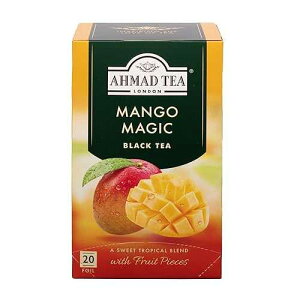 �A�t�}�h �e�B�[ �}���S�[ �}�W�b�N �g���A20 �� (6 �p�b�N) Ahmad Tea Mango Magic Black Tea, 20-Count Boxes (Pack of 6)