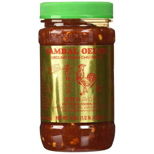 Huey Fong Sambal Oelek Chili Paste 8 Oz Huy Fong Huey Fong Sambal Oelek Chili Paste 8 Oz
