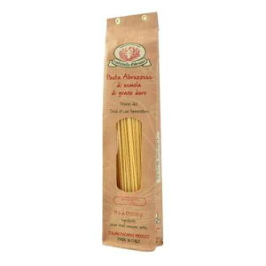 Rustichella d'Abruzzo Spaghetti - 500g Classic Italian Long Pasta with Superior Flavor & Texture - Perfect for Olive Oil Sauces, Cacio e Pepe & Carbonara - Authentic Durum Wheat Pasta from Abruzzo