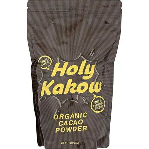 Holy Kakow Cacao Powder - Organic Cacao Powder, Cacao, Gluten Free, Soy Free, Vegan, Single Origin, Rich in Antioxidants, Organic Raw Cacao Powder - 14oz