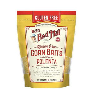 Bob's Red Mill �O���e���t���[ �|�����^ �R�[���O���b�c - 24 �I���X - 2 �p�b�N Bob's Red Mill Gluten Free Polenta Corn Grits - 24 oz - 2 pk