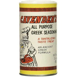 Cavender's All Purpose Greek Seasoning - 3.25 oz (pack of 2) Cavender's Exclusive recipe insert included!