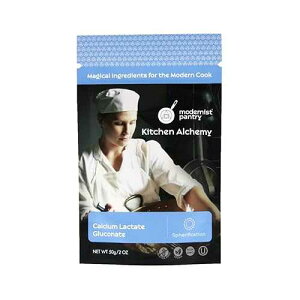 �����ȓ��_�J���V�E�� �O���R���_�� �r�[�K�� OU �R�[�V���F�� - 50g/2oz Modernist Pantry Pure Calcium Lactate Gluconate Vegan OU Kosher Certified - 50g/2oz