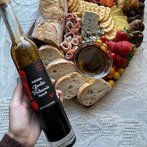 OMG! Gourmet Traditional Garlic Balsamic Dipping Oil / As found in Pike Place Market (Delicious, Perfect for breads, veggies, salads, and marinades), 375ml/12.7oz