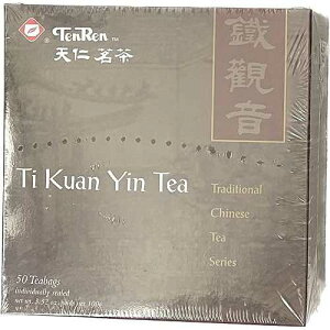 TenRen Ti Kuan Yin Oolong Tea (50 tea bags, individually sealed) Ten Ren TenRen Ti Kuan Yin Oolong Tea (50 tea bags, individually sealed)