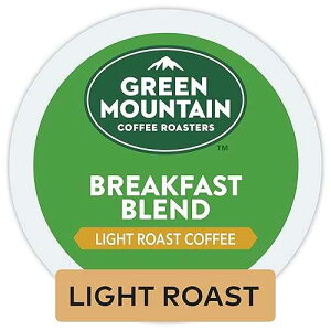 Green Mountain Coffee Keurig Single-Serve K-Cup Pods, Breakfast Blend Light Roast Coffee, 12 Count Green Mountain Coffee Roasters Green Mountain Coffee Keurig Single-Serve K-Cup Pods, Breakfast Blend Light Roast Coffee, 1