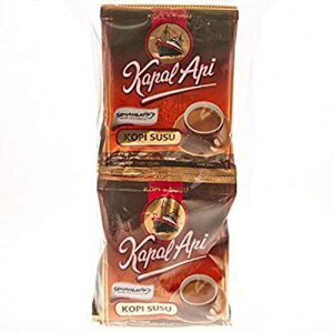 Kapal Api Kopi Susu Instant Coffee, 1.0 Oz (Pack of 10) by Kapal Api