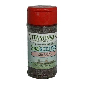 VITAMINSEA Furikake Seaweed Seasoning / Dulse & Sea Salt / Maine Coast Atlantic Hand Harvested & Sun Dried / Vegan Certified Raw Sea Vegetables / Perfect for Keto & Good Source of Iodine / (2.5 oz)