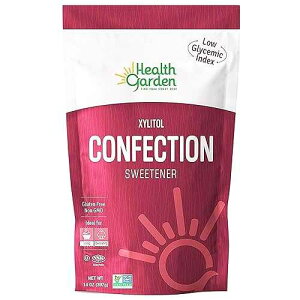 Health Garden Birch Xylitol Confection Sweetener - Non GMO - Kosher - Made in the U.S.A. - Keto Friendly (14 oz)